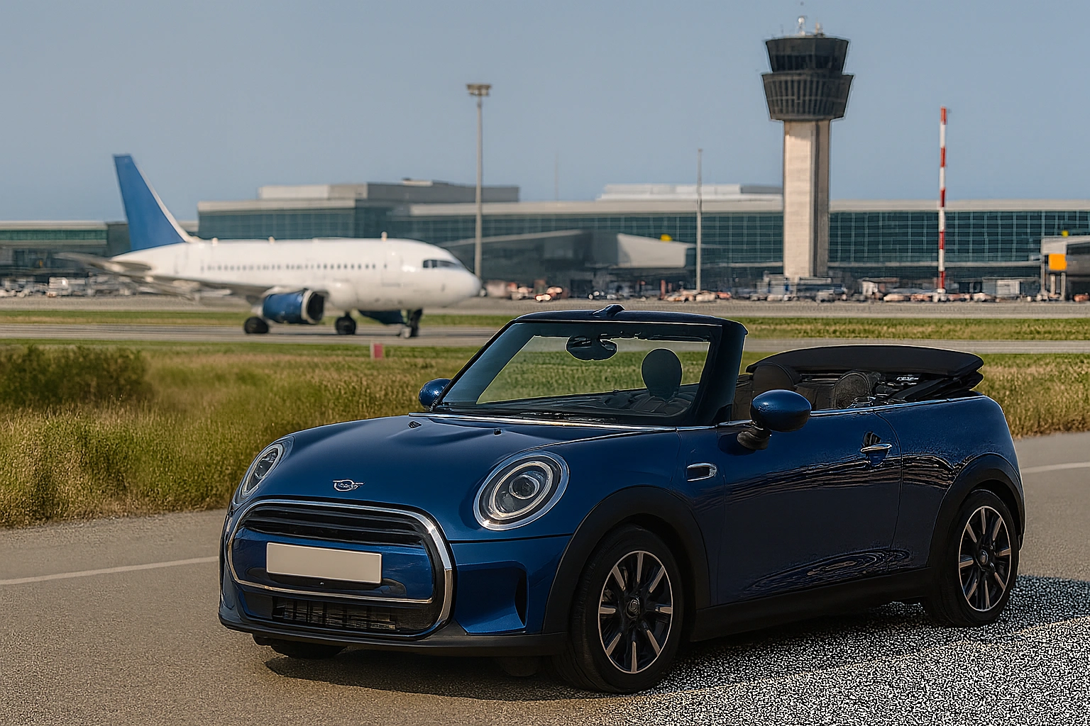 Alquiler de coche descapotable en el aeropuerto de Ibiza