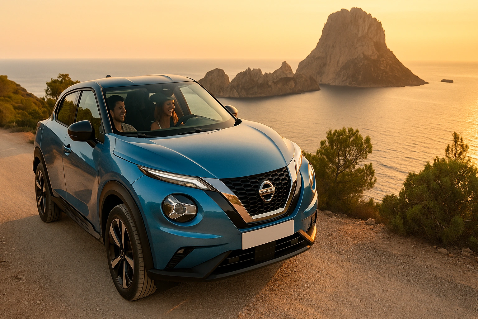 Alquiler SUV automático Nissan X-Trail en Ibiza