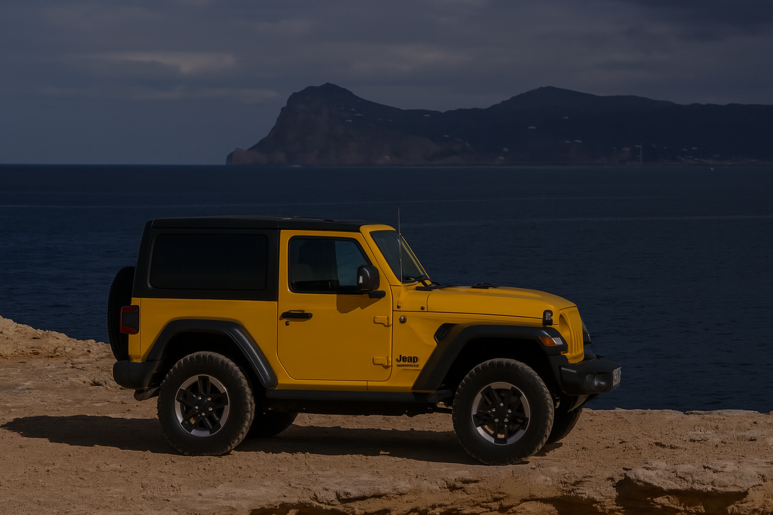 Alquiler Jeep Wrangler 4x4 automático en Ibiza