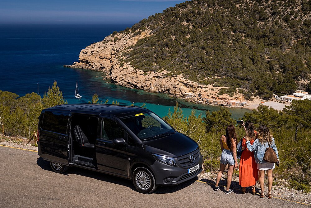 Minivan de 7 plazas en Ibiza
